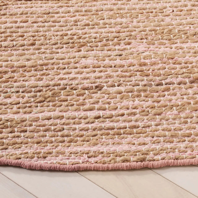 Safavieh Cape Cod 6'-0" x 6'-0" Rug in Pink / Natural