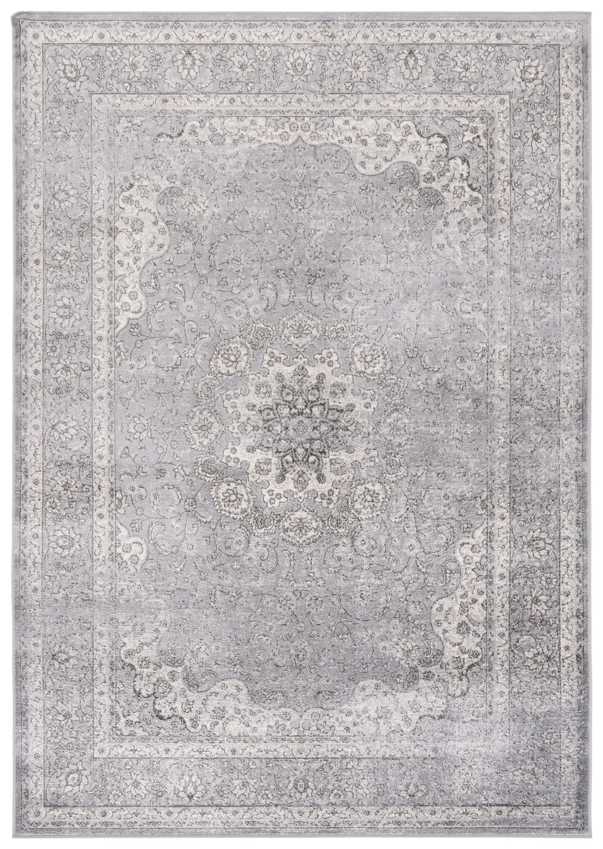 Safavieh Atlas 5'-3" x 7'-7" Rug in Charcoal / Grey