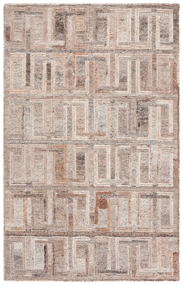 Safavieh Kenya 4'-0" x 6'-0" Rug in Brown / Grey