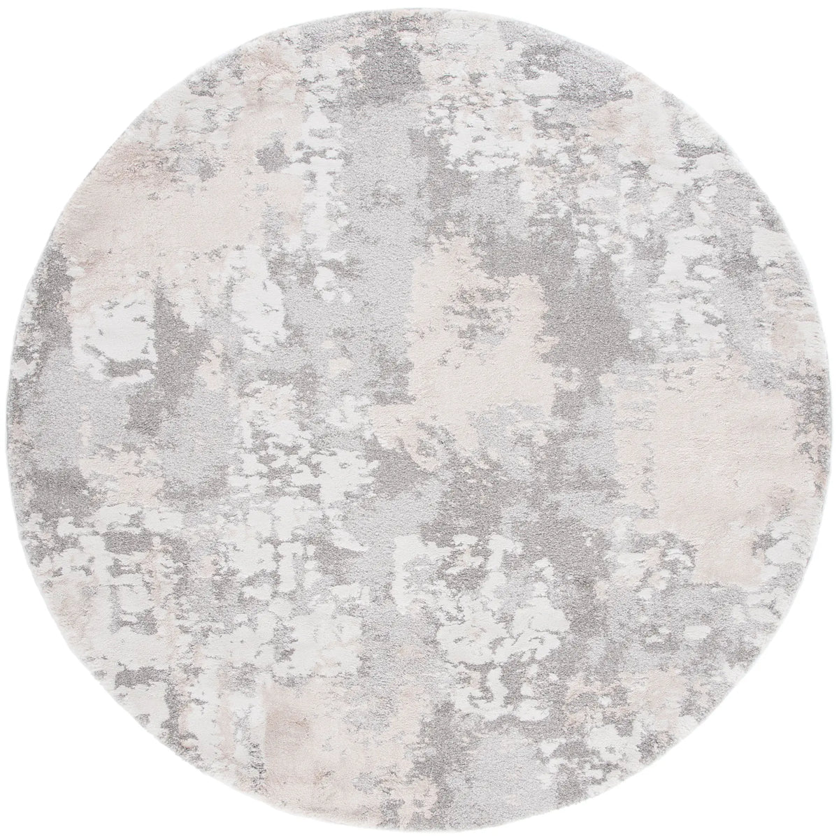 Safavieh Century 300 6'-7" x 6'-7" Rug in Beige / Grey