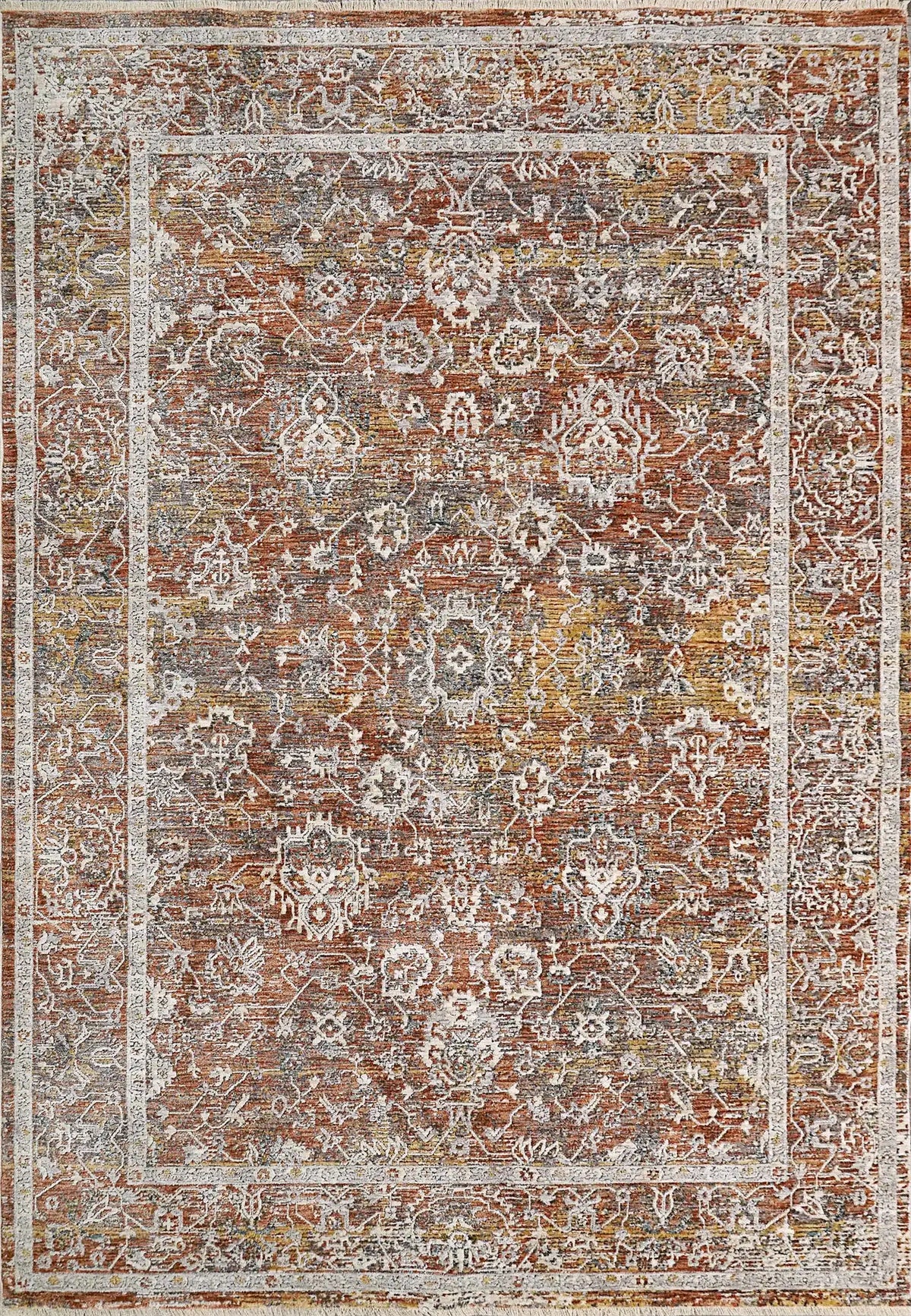 Dynamic Rugs Skyler 6713 Copper/Multi Rug - Rectangular