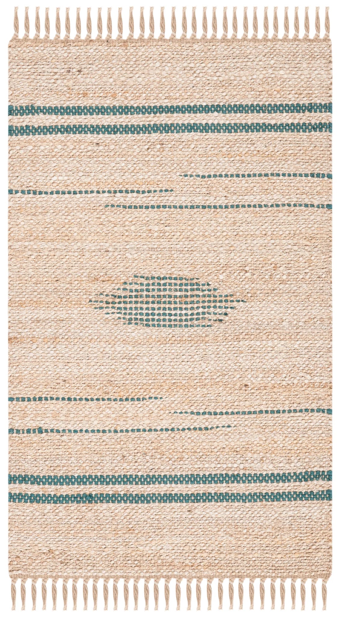 Safavieh Natural Fiber 2'-3" x 4'-0" Rug in Green / Natural