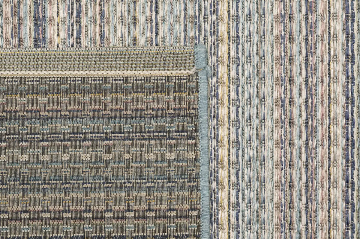 Dynamic Rugs Brighton 8160 Blue Rugs - Corner