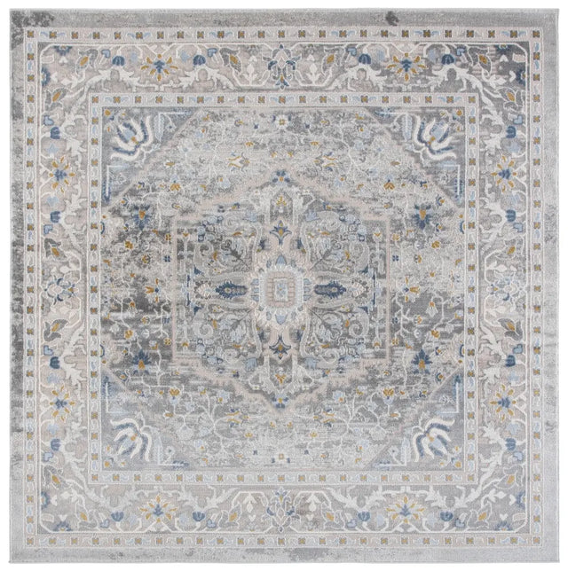 Safavieh Palma 6'-7" x 6'-7" Rug in Grey