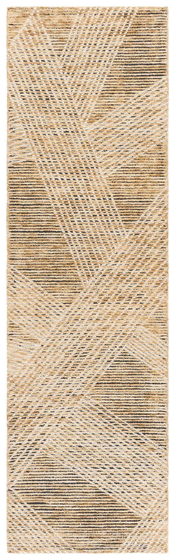 Safavieh Ebony 2'-3" x 8'-0" Rug in Gold / Ivory