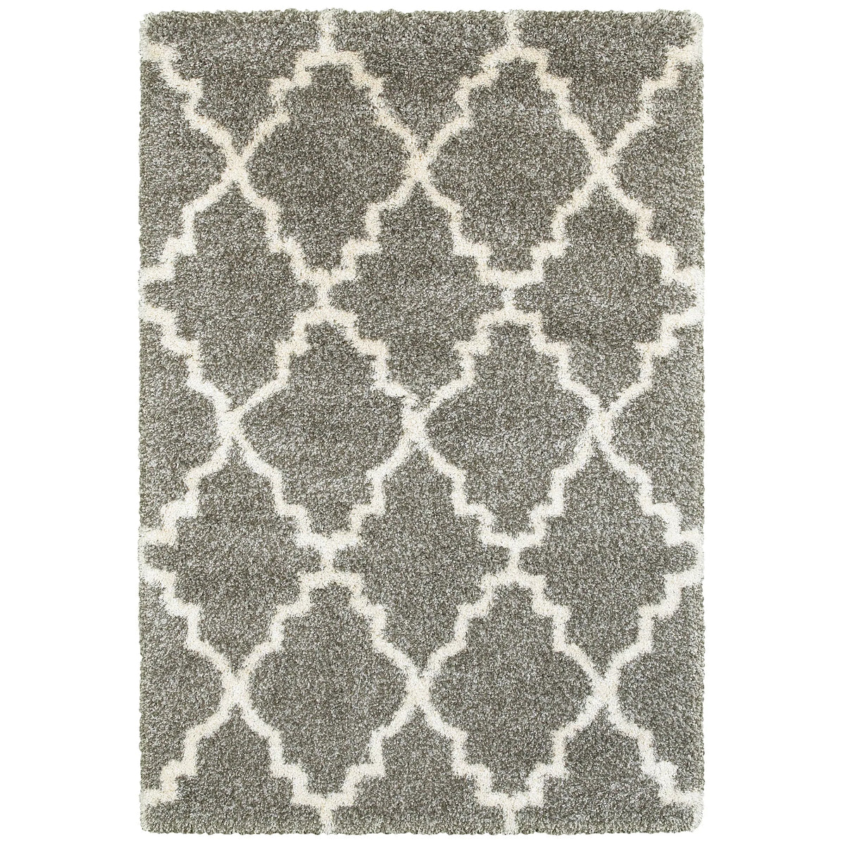 Oriental Weavers Sphinx Henderson 092E9 Grey/Ivory Rugs - main flat
