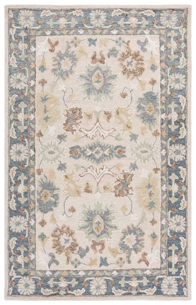 Safavieh Ebony 4'-0" x 6'-0" Rug in Beige / Grey