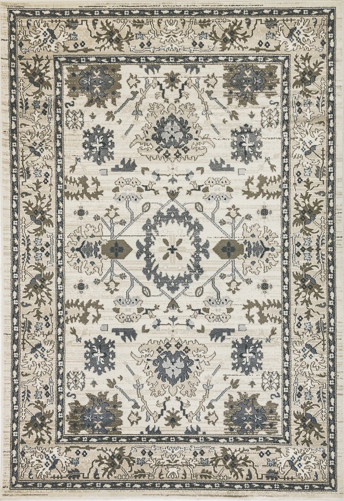 Dynamic Rugs Yazd 8531 Ivory Rugs - Rectangular