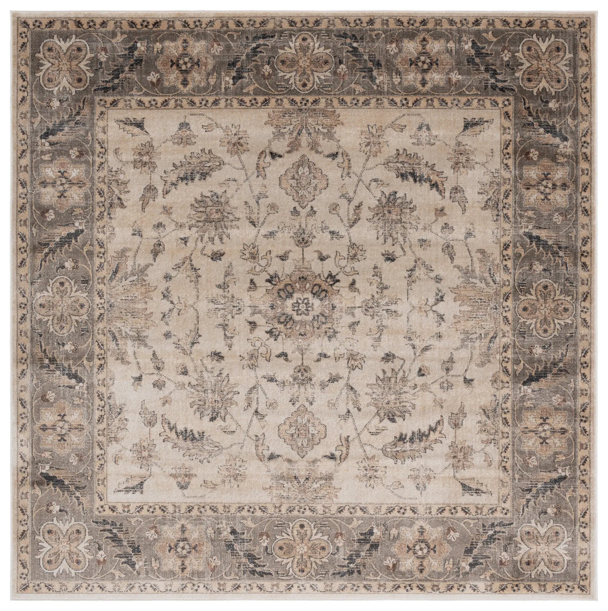 Safavieh Vintage 6'-0" x 6'-0" Rug in Stone / Mouse