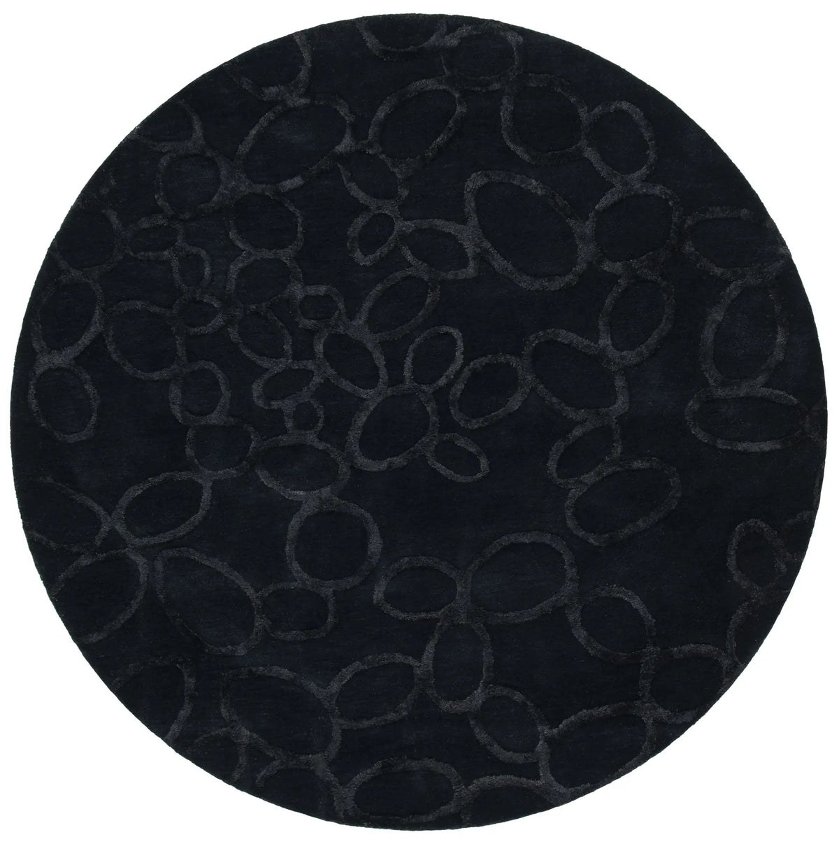 Safavieh Soho 6'-0" x 6'-0" Rug in Black