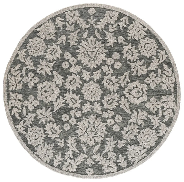 Safavieh Blossom 6'-0" x 6'-0" Rug in Grey / Ivory