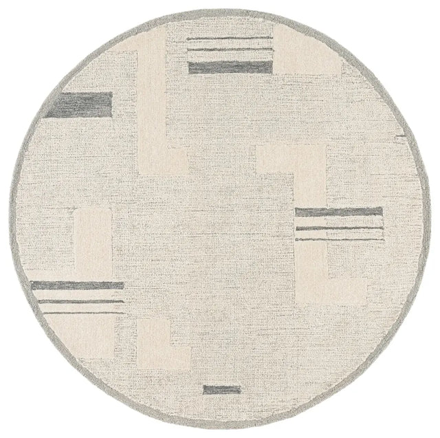 Safavieh Harvest 6'-0" x 6'-0" Rug in Grey / Ivory