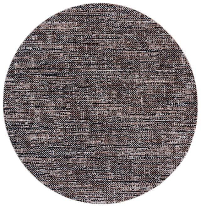 Safavieh Mila 6'-7" x 6'-7" Rug in Beige / Black