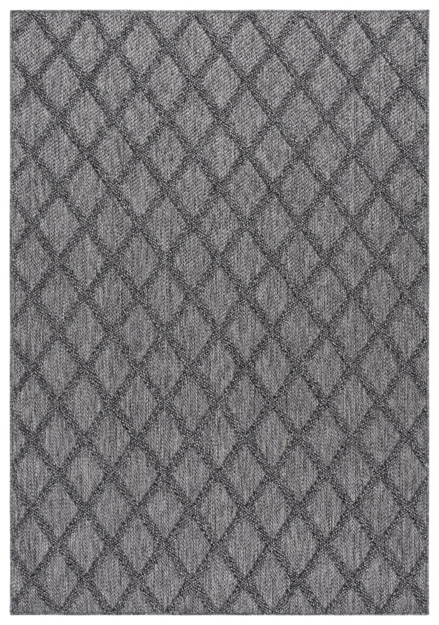 Safavieh Highland 4'-0" x 6'-0" Rug in Charcoal / Grey