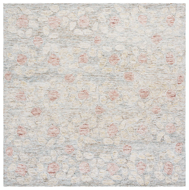 Safavieh Ebony 6'-0" x 6'-0" Rug in Beige / Rust