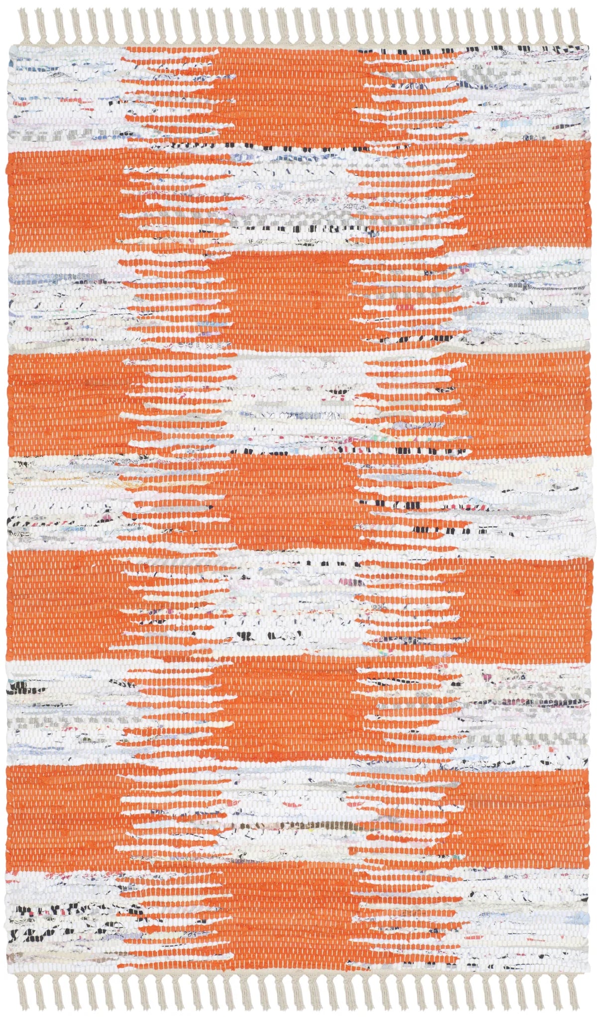 Safavieh Montauk 2'-6" x 4'-0" Rug in Orange / Multi