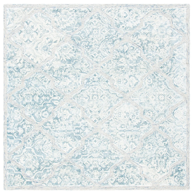 Safavieh Restoration Vintage 6'-0" x 6'-0" Rug in Blue / Ivory
