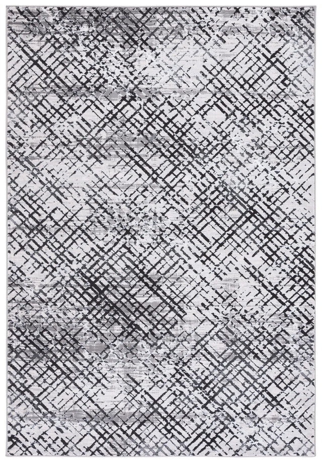 Safavieh Amelia 4'-5" x 6'-5" Rug in Grey / Charcoal