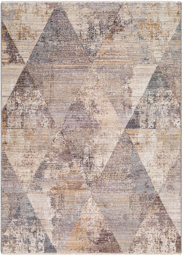 Surya Aida Aad-2308 Beige, Gray, Tan, Ivory, Medium Gray Rug.