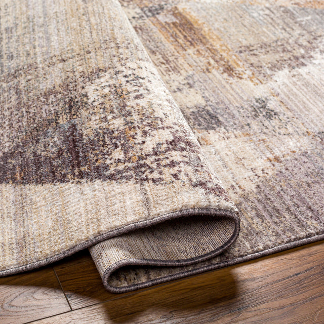 Surya Aida Aad-2308 Beige, Gray, Tan, Ivory, Medium Gray Rug.