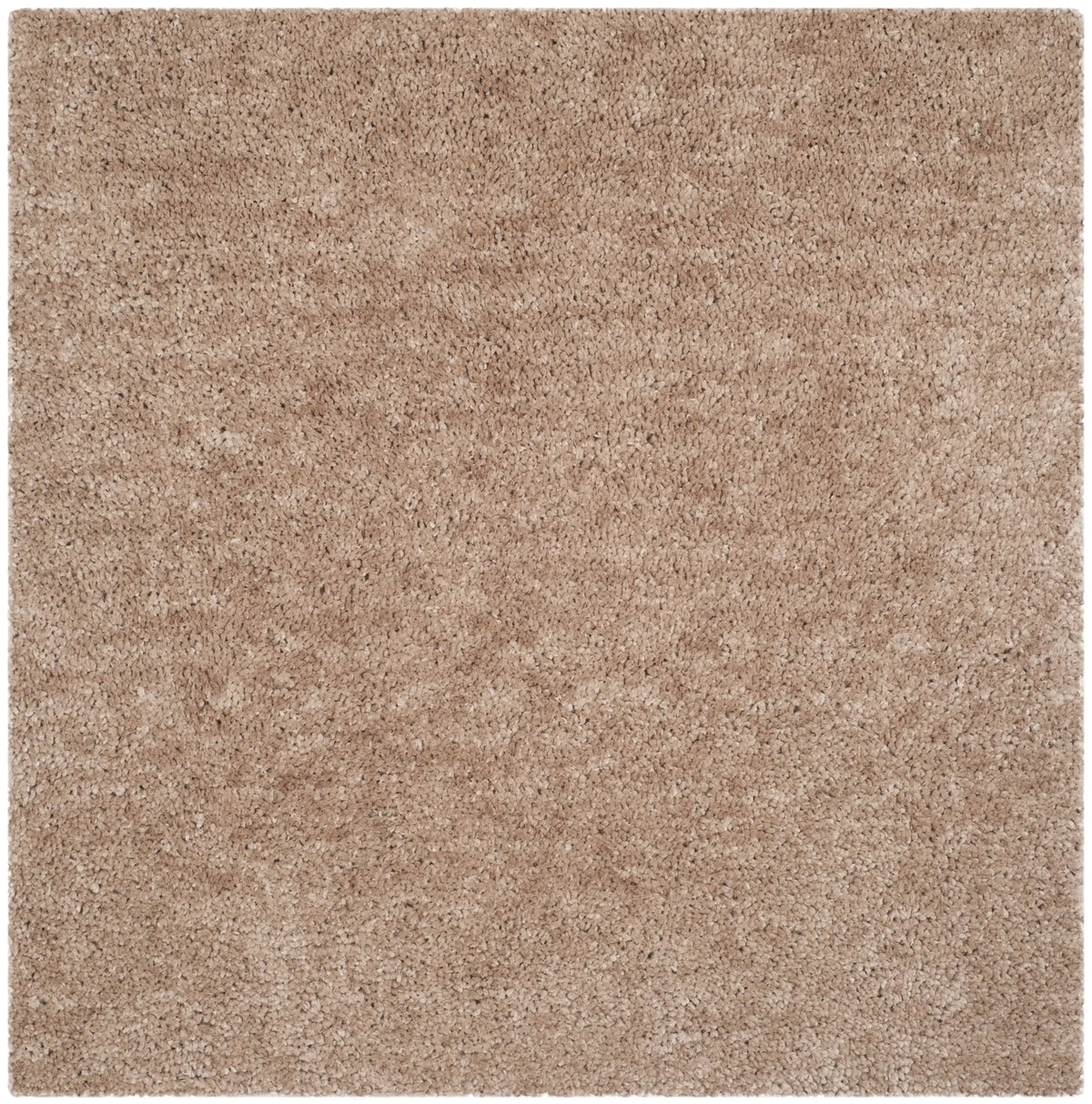 Safavieh Shag 6'-0" x 6'-0" Rug in Beige