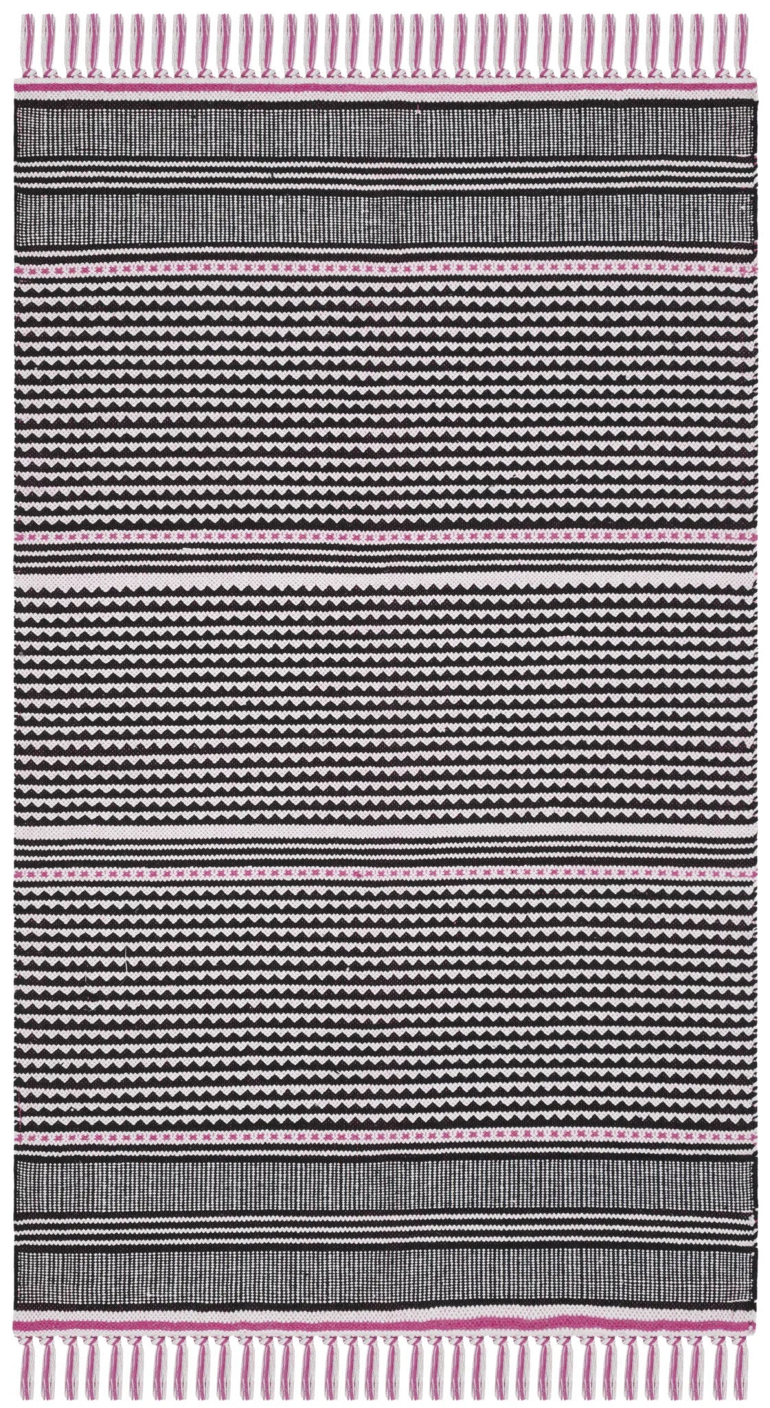 Safavieh Montauk 3'-0" x 5'-0" Rug in Pink / Multi