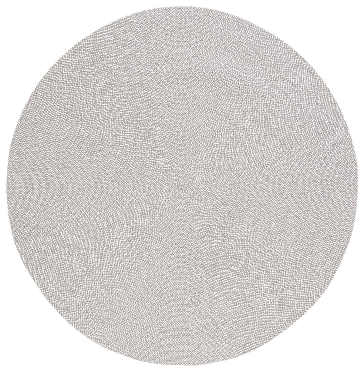 Safavieh Braided 5'-0" x 5'-0" Rug in Grey / Ivory