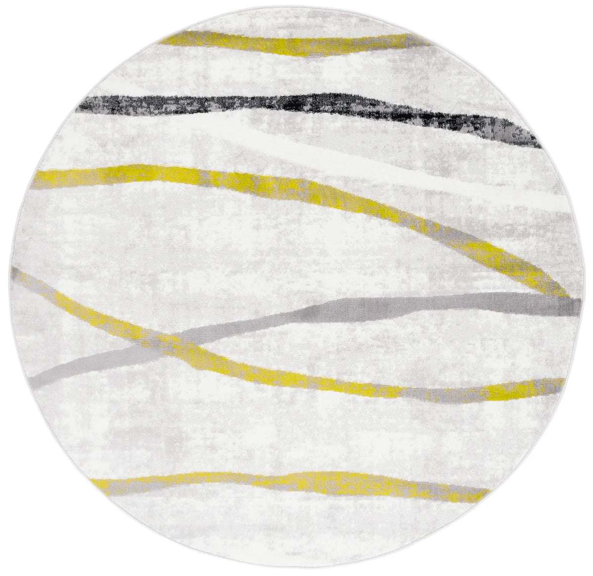 Safavieh Skyler 6'-7" x 6'-7" Rug in Ivory Grey / Green
