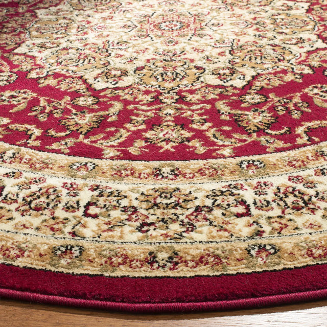 Safavieh Lyndhurst 5'-3" x 5'-3" Rug in Red / Ivory