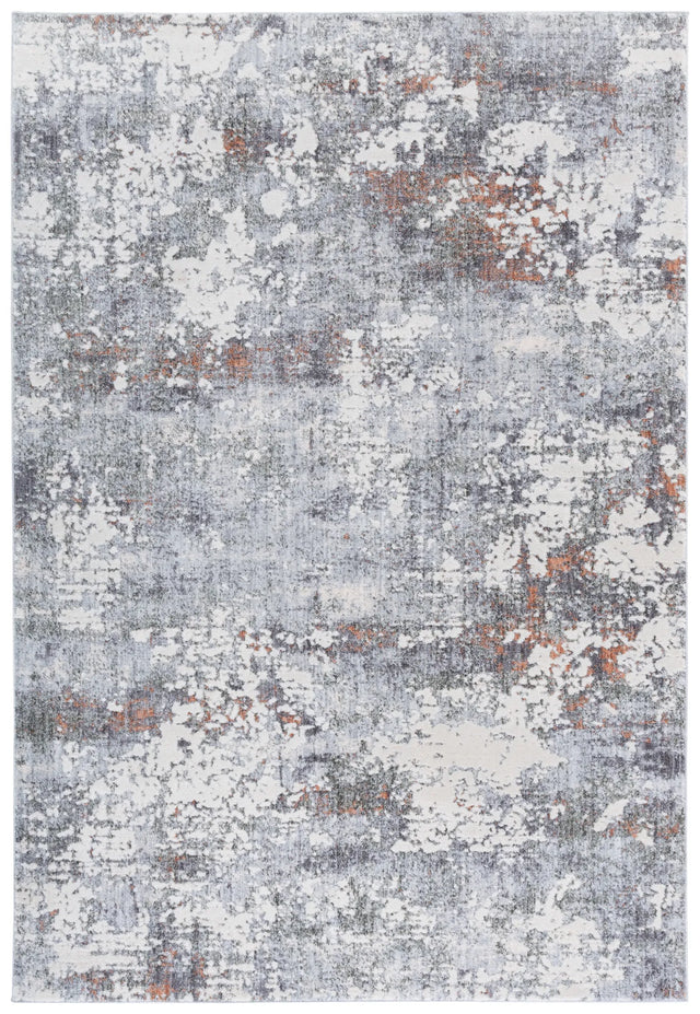 Safavieh Scarlett 400 4'-0" x 6'-0" Rug in Grey / Ivory Rust