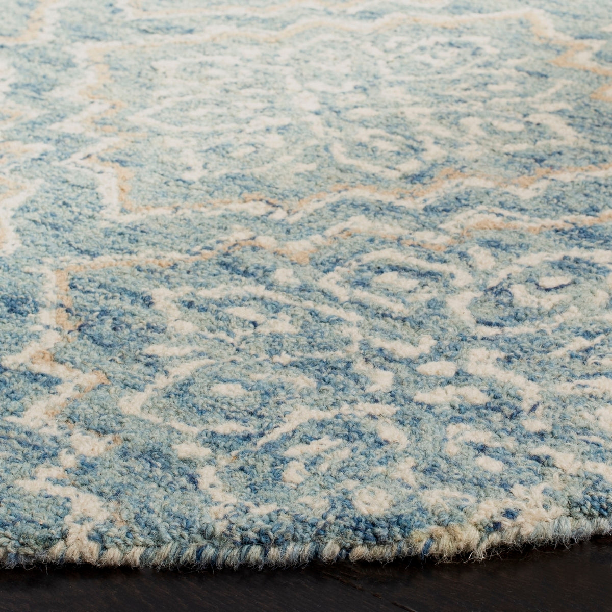 Safavieh Abstract Abt201A Blue/Grey Rug