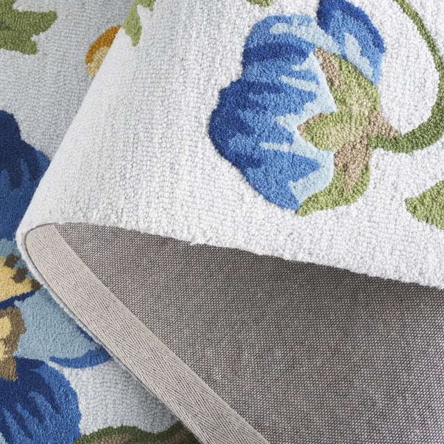 Safavieh Jardin 4'-0" x 6'-0" Rug in Light Grey / Blue