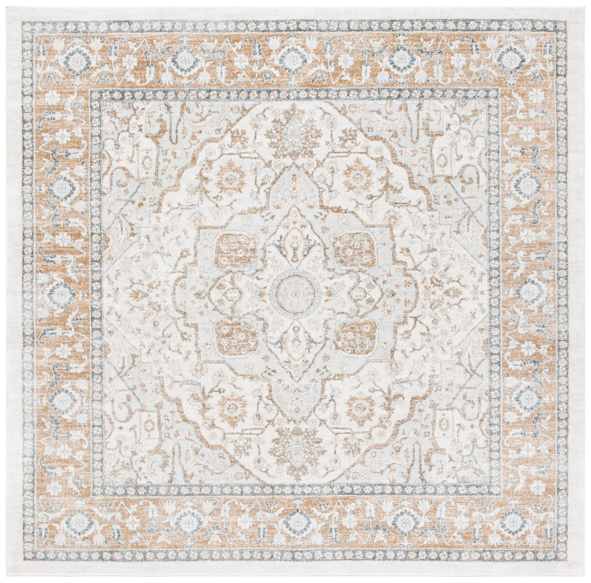 Safavieh Isabella 6'-7" x 6'-7" Rug in Cream / Beige