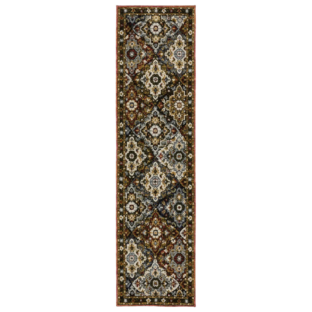 Oriental Weavers Sphinx Andorra 2408A Red/ Multi Rug - runner