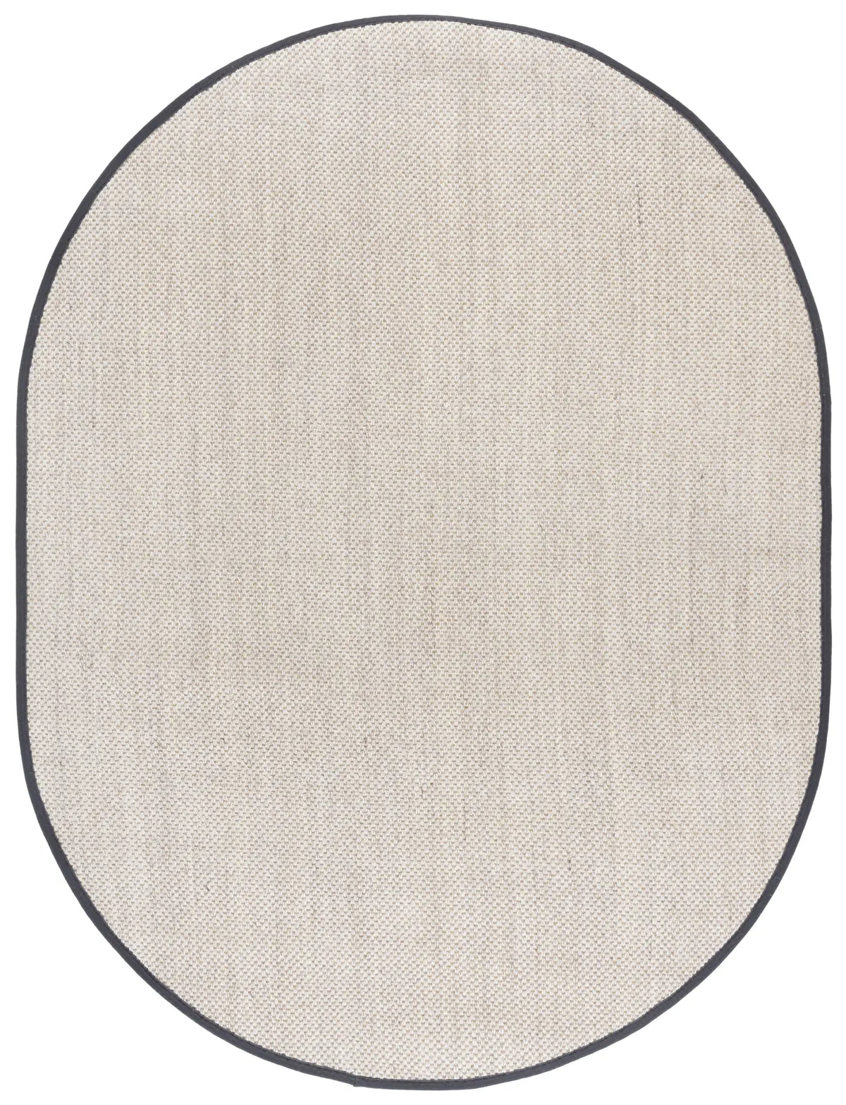 Safavieh Natural Fiber 6'-0" x 8'-0" Rug in Marble / Dark Grey