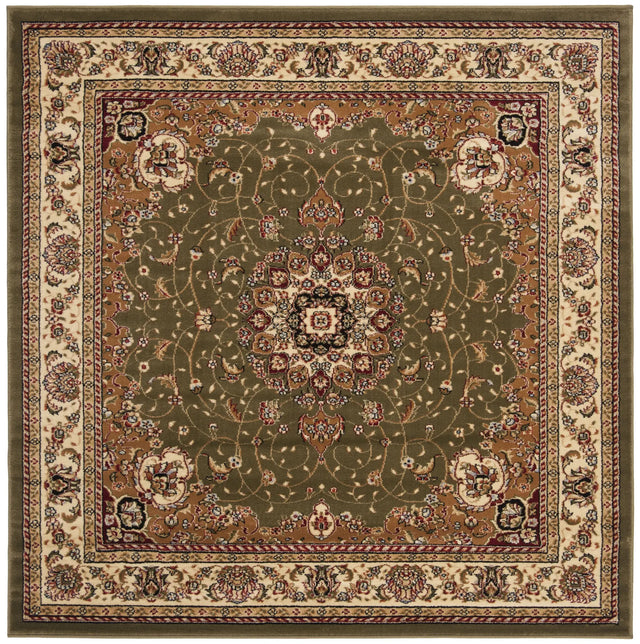 Safavieh Lyndhurst 6'-0" x 6'-0" Rug in Sage / Ivory