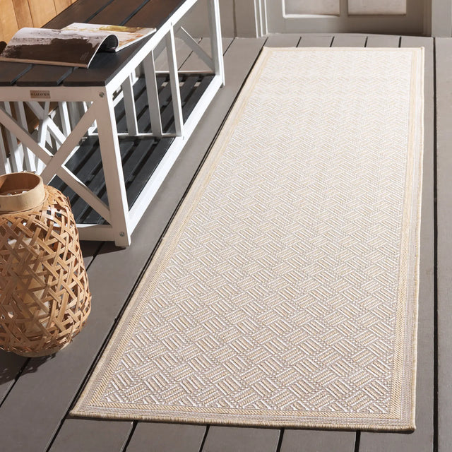Safavieh Terrace 800 2'-3" x 8'-0" Rug in Beige / Ivory