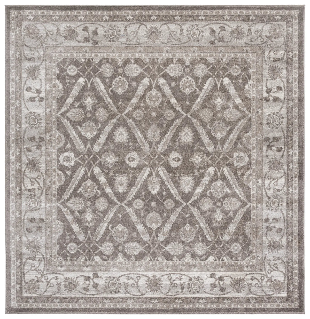 Safavieh Sofia 6'-7" x 6'-7" Rug in Tan / Beige