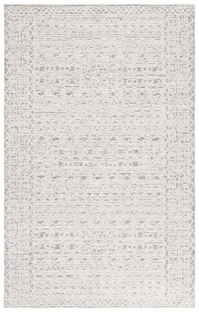 Safavieh Ebony 4'-0" x 6'-0" Rug in Ivory / Grey