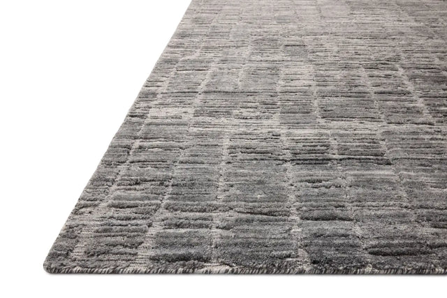 Jean Stoffer x Loloi Daniel DAN-01 Slate Rug - rug corner