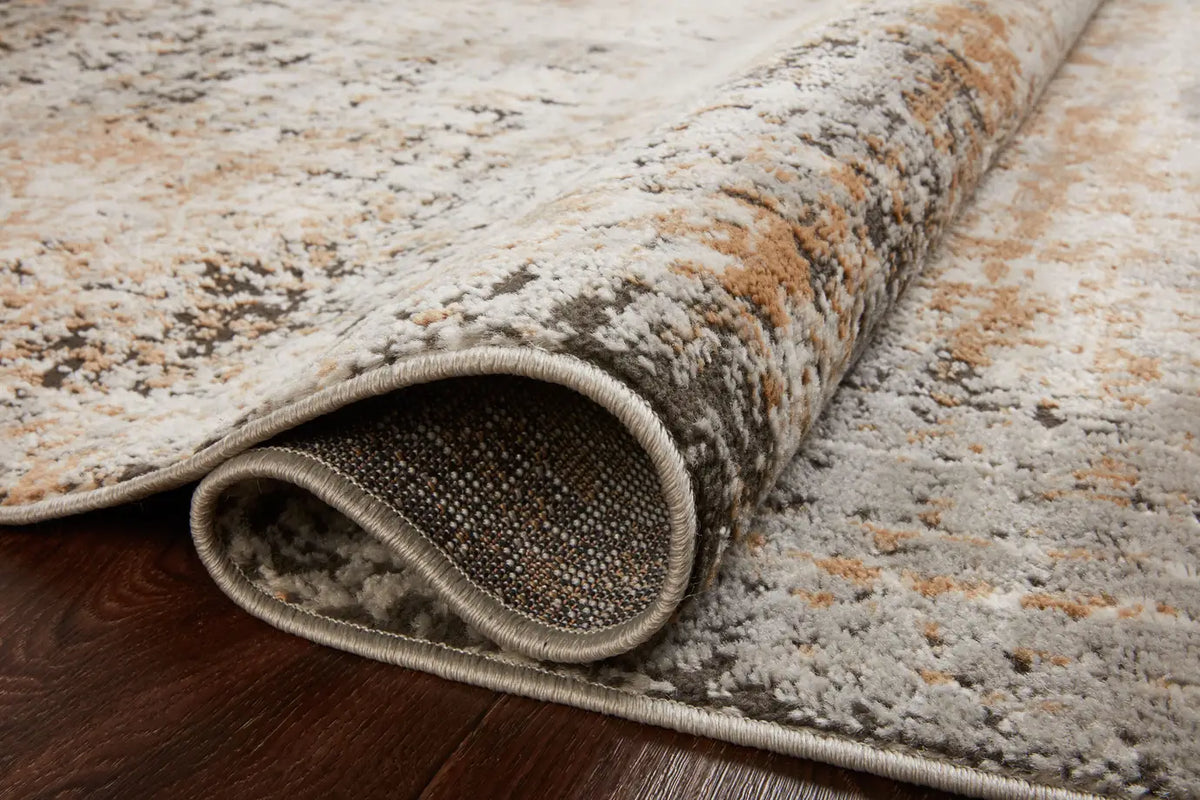 Loloi Bianca Bia-01 Stone/Gold Rugs - pile height