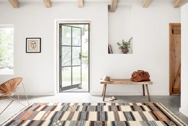 Loloi Mika Mik-04 Ivory / Multi Rugs - room scene 1 horizontal