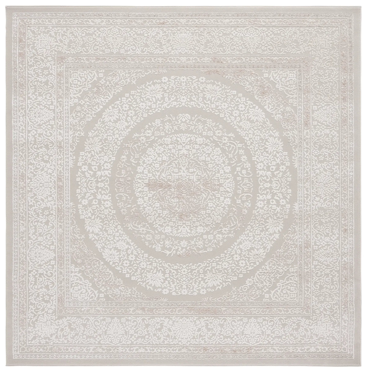 Safavieh Hanna 6'-7" x 6'-7" Rug in Taupe / Ivory