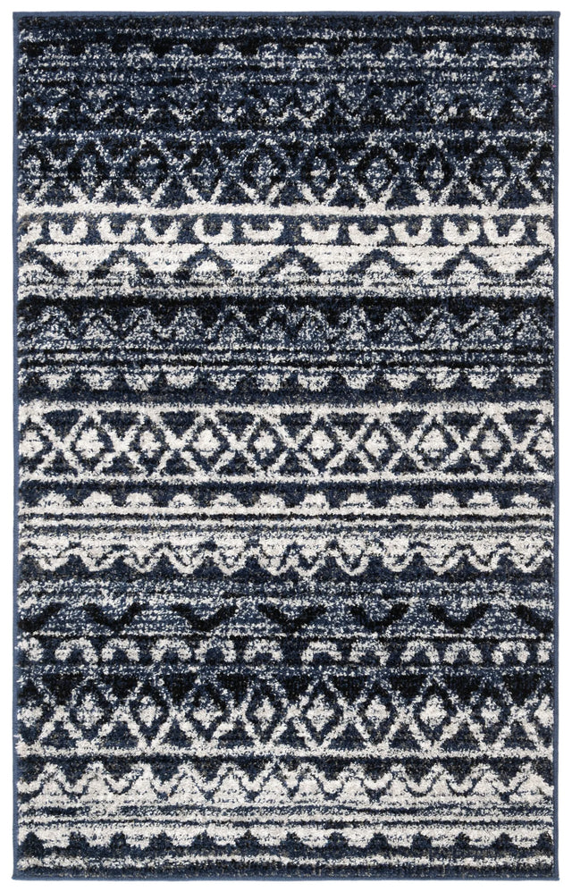 Safavieh Adirondack 3'-0" x 5'-0" Rug in Ivory / Navy