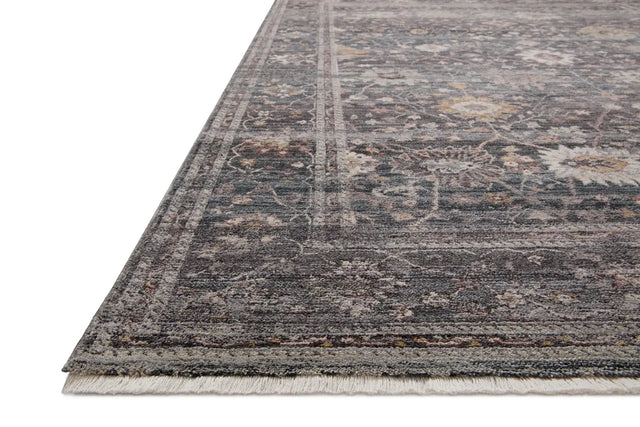 Loloi Lyra Lyr-04 Ink/Multi Rug - rug corner