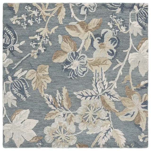 Safavieh Jardin 6'-0" x 6'-0" Rug in Blue / Beige