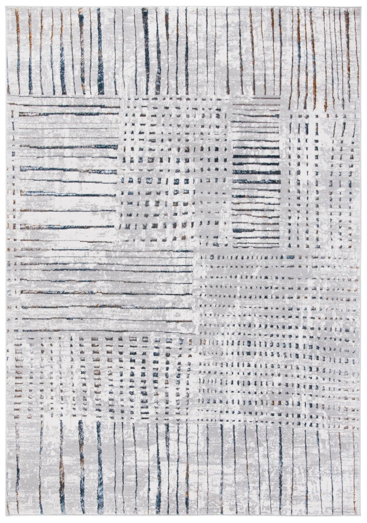 Safavieh Sonoma 4'-5" x 6'-5" Rug in Grey / Ivory