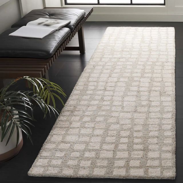 Safavieh Metro 2'-3" x 8'-0" Rug in Sage / Beige