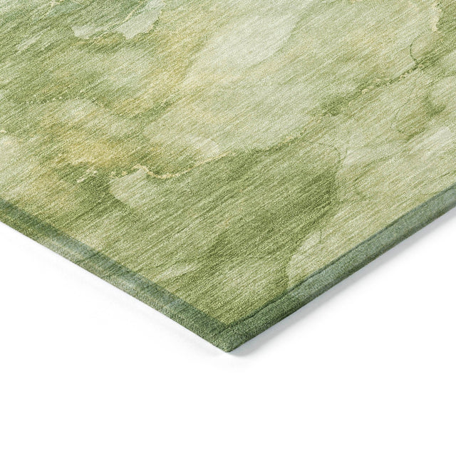 Addison Chantille ACN2018 Abstract Machine Made Transitional Aloe Rug