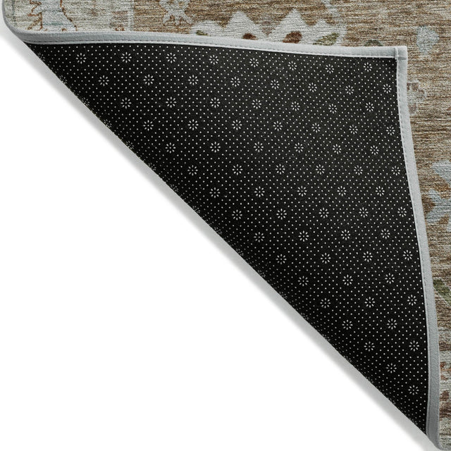 Addison Chantille ACN2025 Global Machine Made Traditional Brown Rug